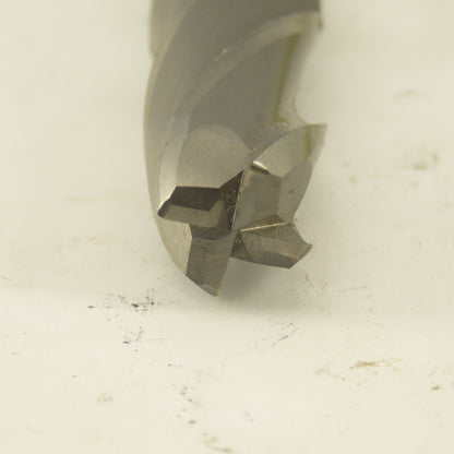 1/2" Solid Carbide End Mill 4 Flute Spiral Square 1/2" Shank 3-1/2" OAL