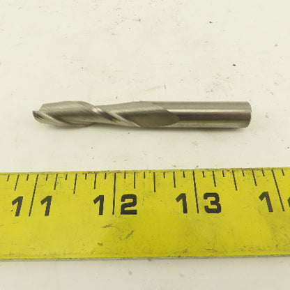 3/8" Solid Carbide 2 Flute Square End Mill 3" OAL
