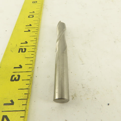 3/8" Solid Carbide 2 Flute Square End Mill 3" OAL
