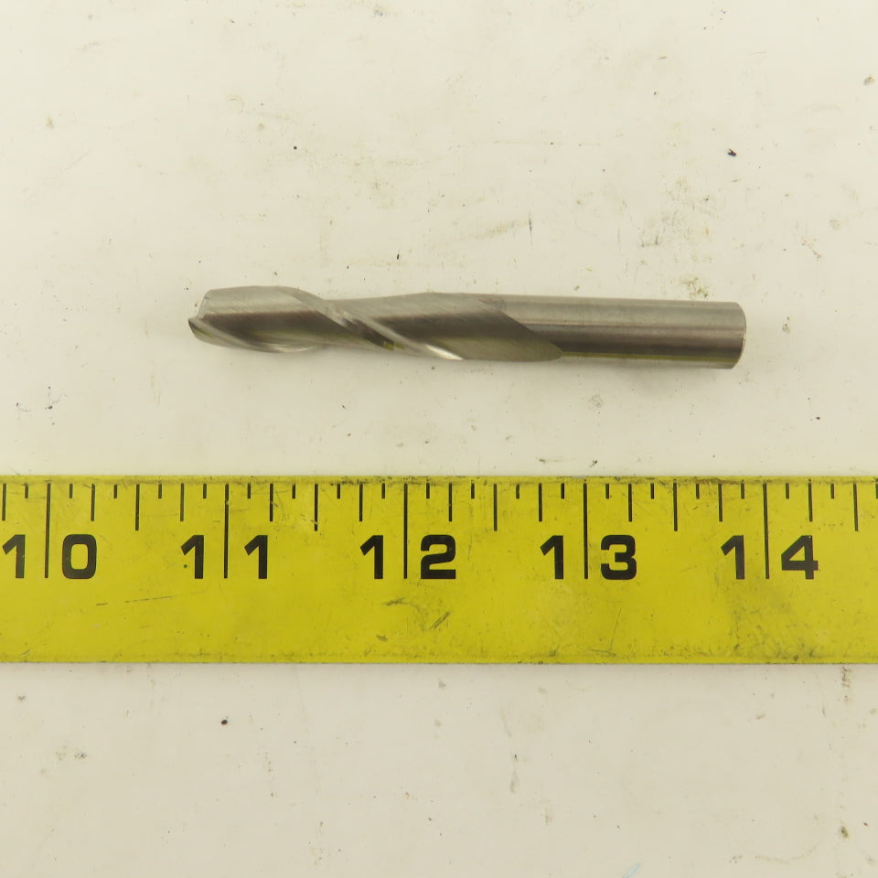 3/8" Solid Carbide 2 Flute Square End Mill 3" OAL