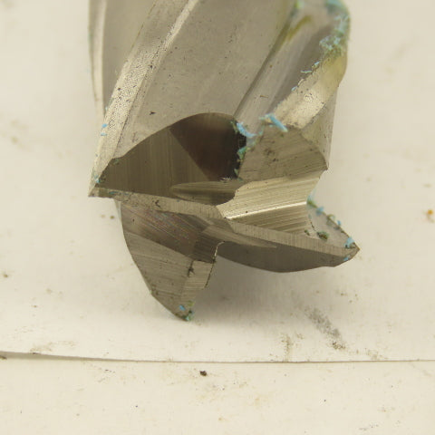 Niagara 7/8" Dia. 4 Flute Spiral End Mill Cutter 1" Shank 10-1/2" OAL