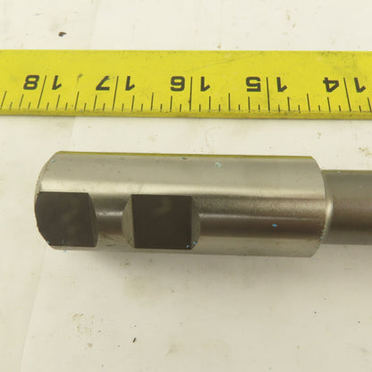 Niagara 7/8" Dia. 4 Flute Spiral End Mill Cutter 1" Shank 10-1/2" OAL