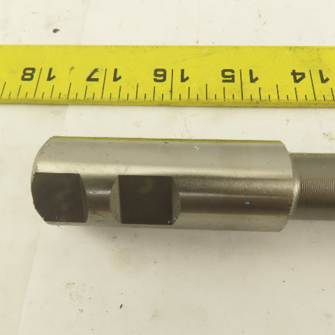 Niagara 7/8" Dia. 4 Flute Spiral End Mill Cutter 1" Shank 10-1/2" OAL
