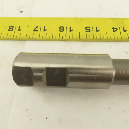 Niagara 7/8" Dia. 4 Flute Spiral End Mill Cutter 1" Shank 10-1/2" OAL