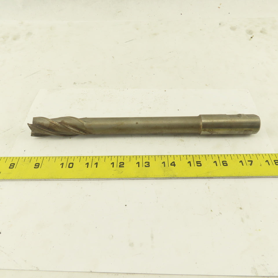 Niagara 7/8" Dia. 4 Flute End Mill 5.009 Lead 9-7/8" OAL