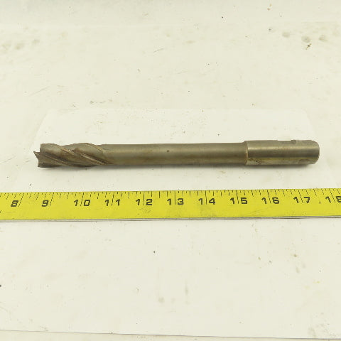 Niagara 7/8" Dia. 4 Flute End Mill 5.009 Lead 9-7/8" OAL