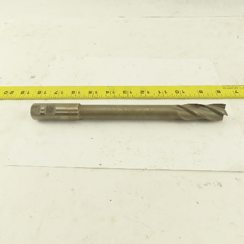 Niagara 7/8" Dia. 4 Flute End Mill 5.009 Lead 9-7/8" OAL