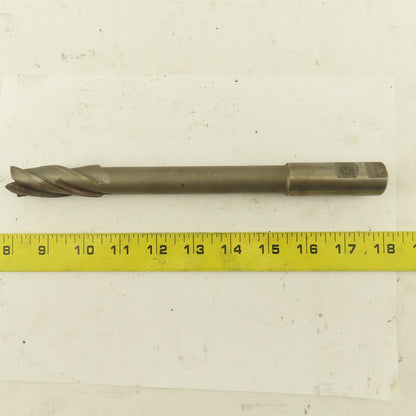 Niagara 7/8" Dia. 4 Flute End Mill 5.009 Lead 9-7/8" OAL