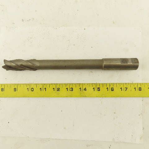 Niagara 7/8" Dia. 4 Flute End Mill 5.009 Lead 9-7/8" OAL