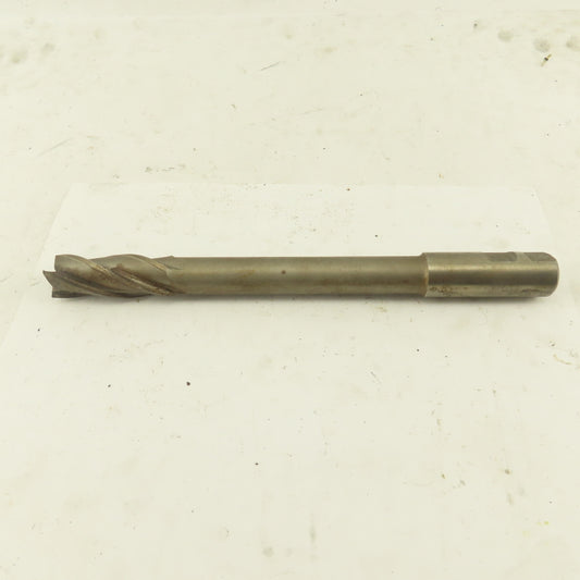 Niagara 7/8" Dia. 4 Flute End Mill 5.009 Lead 9-7/8" OAL