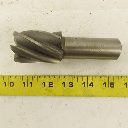Fastcut 1-1/2" Dia. 6 Flute Spiral End Mill 4-1/2" OAL