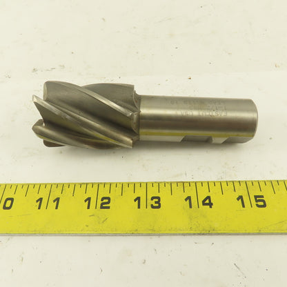 Fastcut 1-1/2" Dia. 6 Flute Spiral End Mill 4-1/2" OAL