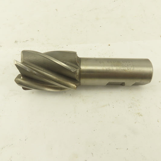 Fastcut 1-1/2" Dia. 6 Flute Spiral End Mill 4-1/2" OAL