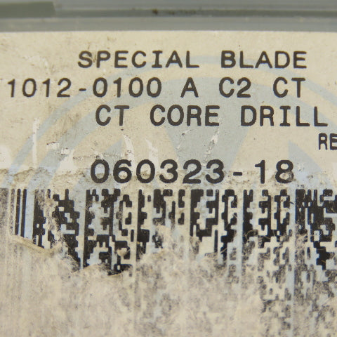 Acme 060323-18 1" CT Core Drill Spade Mill Carbide Tip Lot Of 12