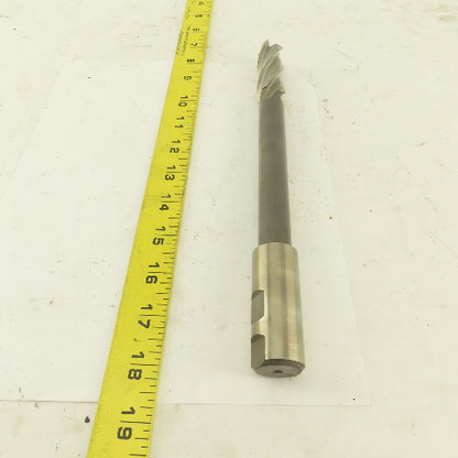 Niagara 7/8" Dia. 4 Flute Spiral End Mill 10-1/2" OAL 4.761 Lead