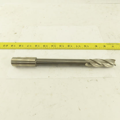 Niagara 7/8" Dia. 4 Flute Spiral End Mill 10-1/2" OAL 4.761 Lead