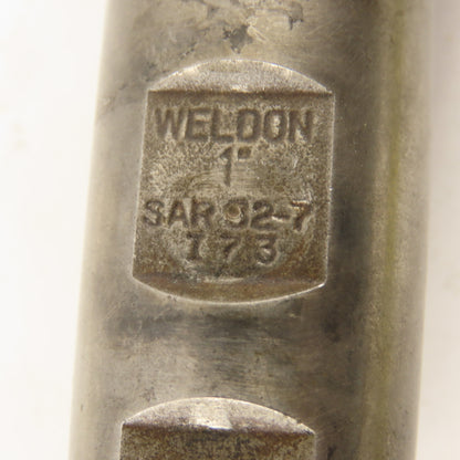 Weldon SAR32-7 1" Shank Saw Slitter Blade Arbor Keyed No Spacers
