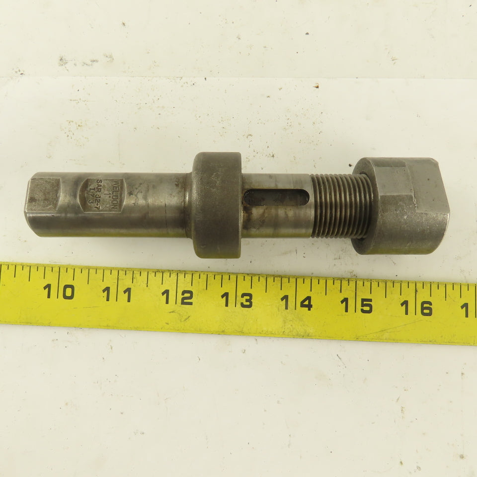 Weldon SAR32-7 1" Shank Saw Slitter Blade Arbor Keyed No Spacers