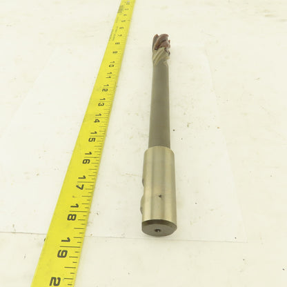 Niagara 7/8" Dia. 4 Flute Spiral End Mill M-7 Steel 10-1/2" OAL