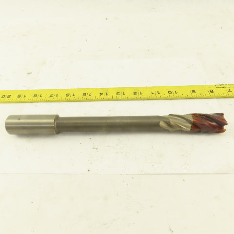 Niagara 7/8" Dia. 4 Flute Spiral End Mill M-7 Steel 10-1/2" OAL