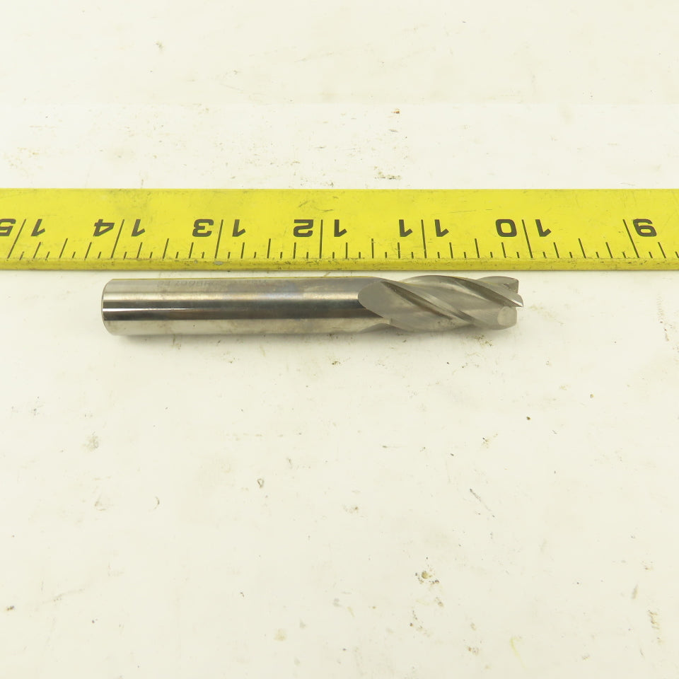 1/2" Dia. Solid Carbide 4 Flute Spiral Square End Mill 3-1/2" OAL 1" Flutes