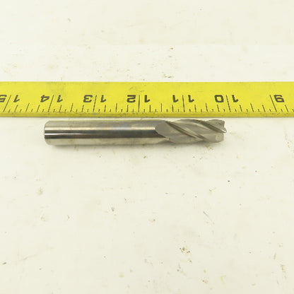 1/2" Dia. Solid Carbide 4 Flute Spiral Square End Mill 3-1/2" OAL 1" Flutes