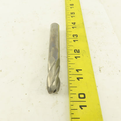 1/2" Dia. Solid Carbide 4 Flute Spiral Square End Mill 3-1/2" OAL 1" Flutes