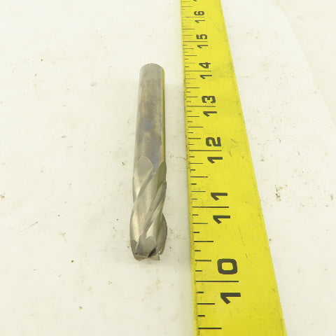 1/2" Dia. Solid Carbide 4 Flute Spiral Square End Mill 3-1/2" OAL 1" Flutes