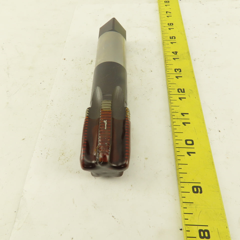 Regal 1"-11-1/2" NPT 5 Flute Straight Bottoming Tap Sharpened 6" Extended Length