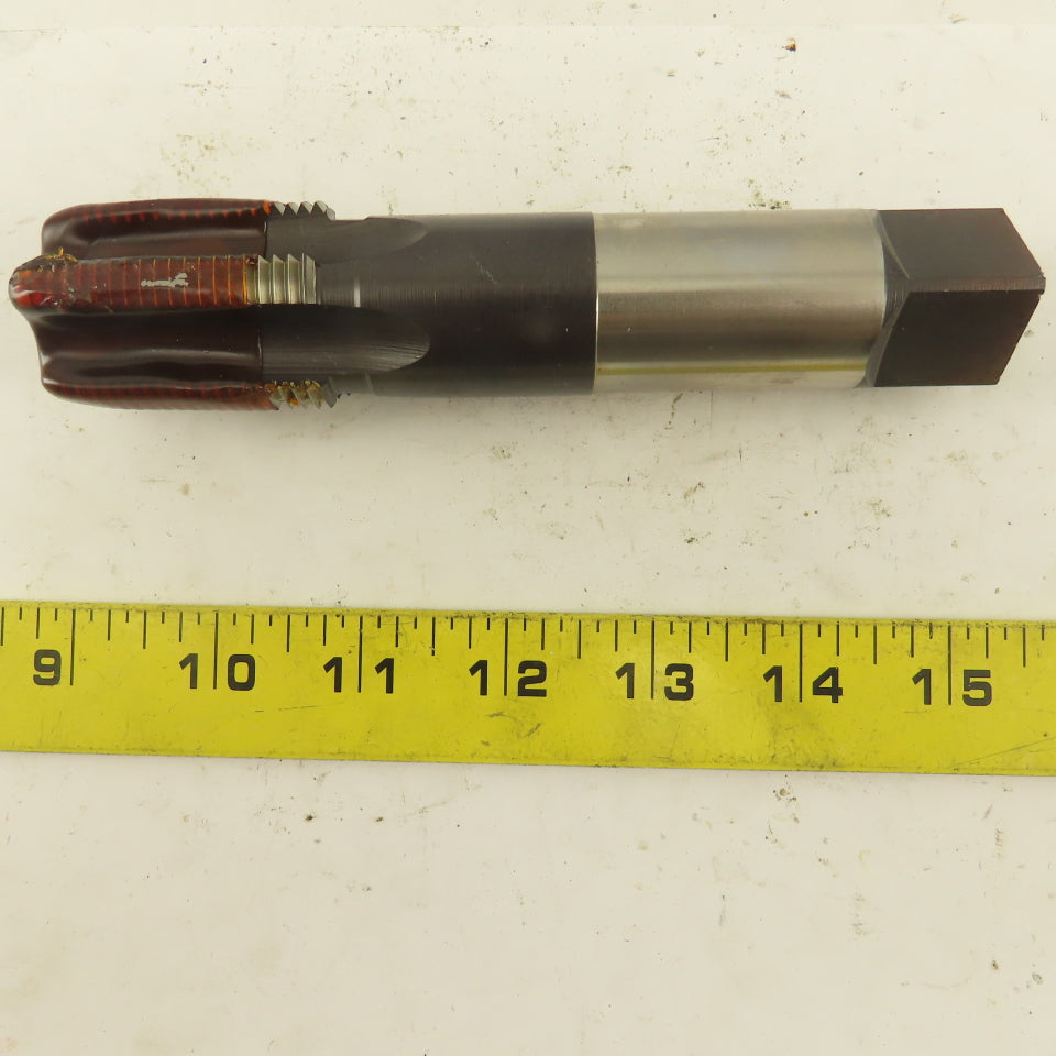 Regal 1"-11-1/2" NPT 5 Flute Straight Bottoming Tap Sharpened 6" Extended Length