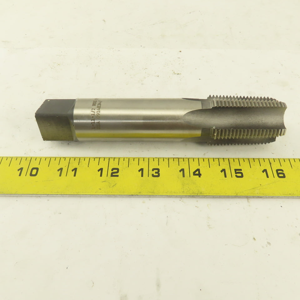 Regal 1"-11-1/2" NPT 5 Flute Straight Bottoming Tap 6" Extended Length