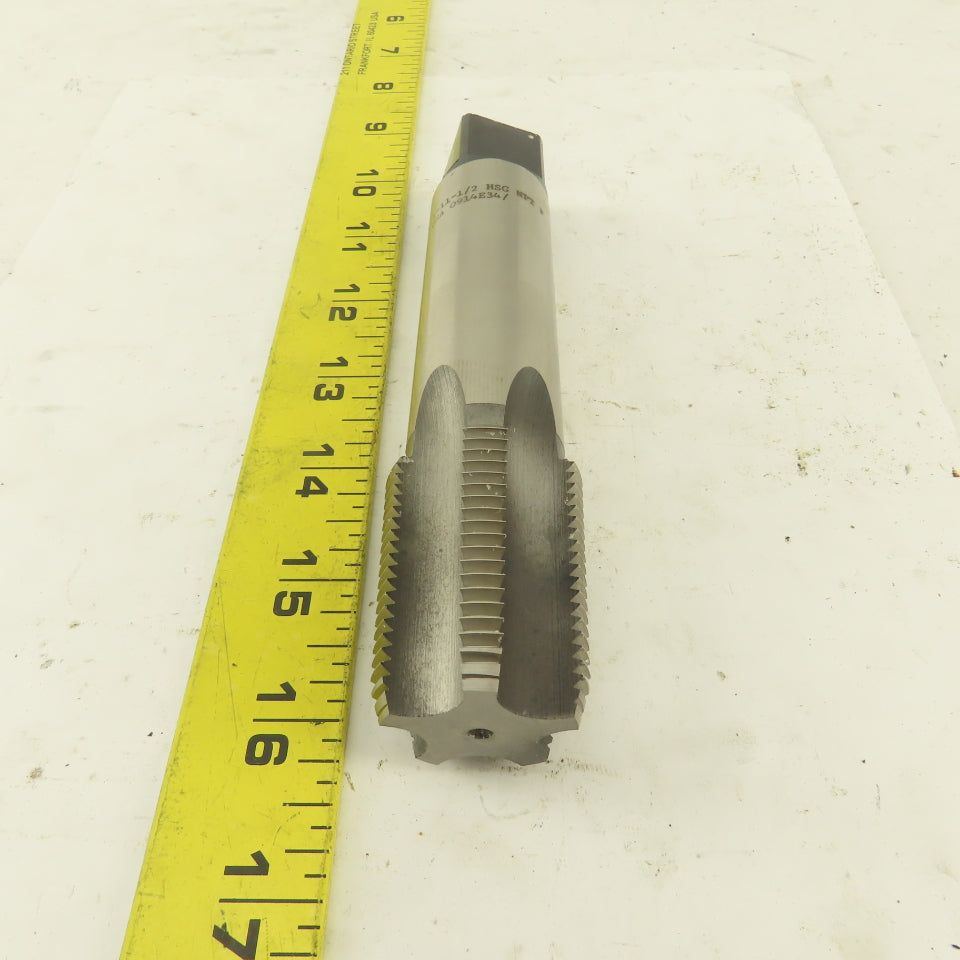 Regal 1"-11-1/2" NPT 5 Flute Straight Bottoming Tap 6" Extended Length