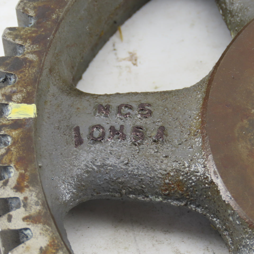 Browning  NCS10H64 6.60" OD x 1" 64T External Tooth Spur Gear H Bushing Bore