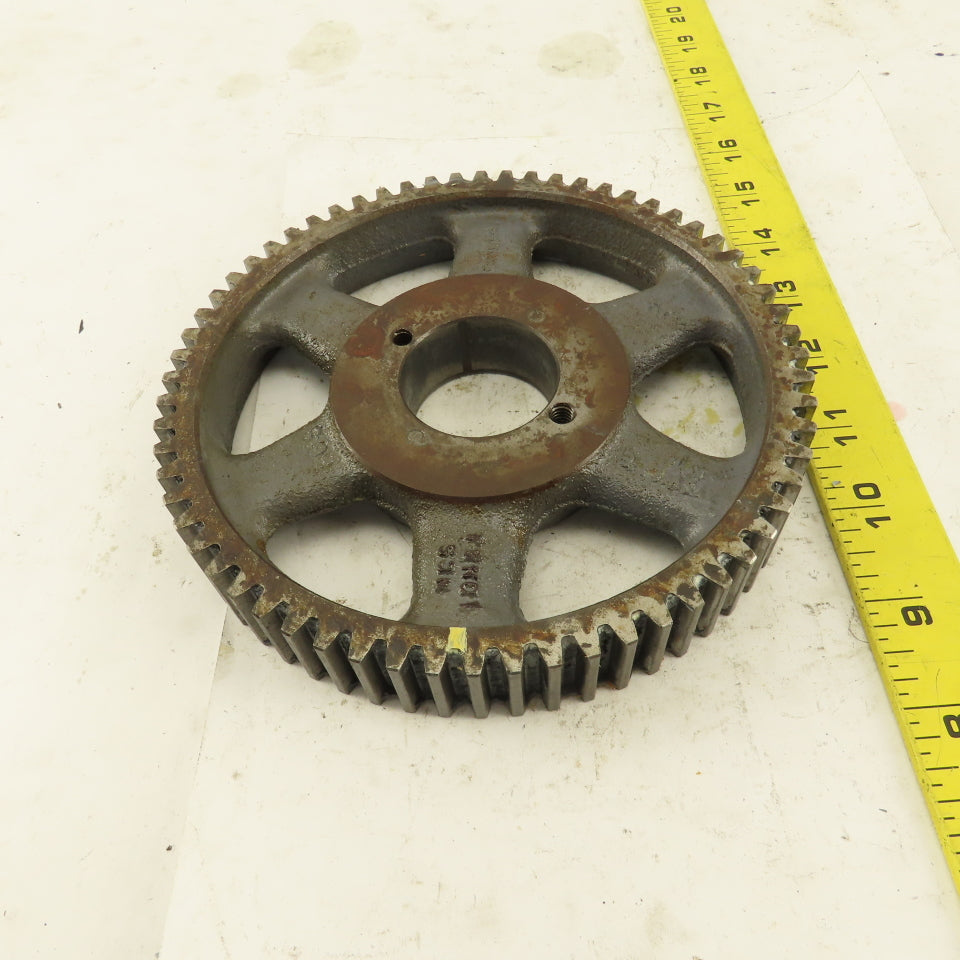 Browning  NCS10H64 6.60" OD x 1" 64T External Tooth Spur Gear H Bushing Bore