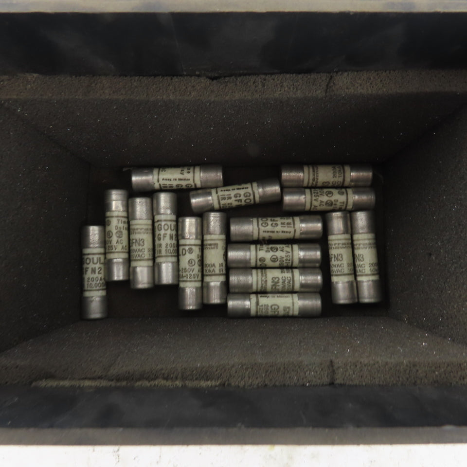 Gould GFN2 2 Amp 250V Fuse Lot Of 16