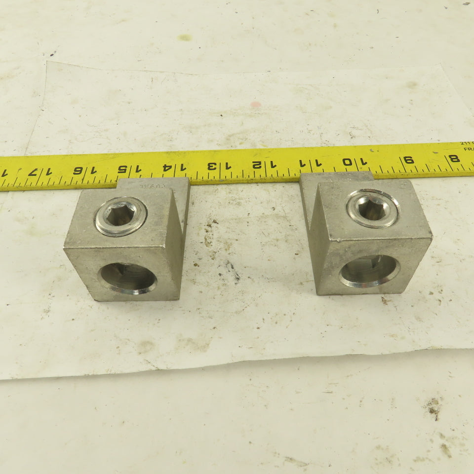 Burndy KA34-U 500 KCMIL-4 Wire Terminal Lug Aluminum Lot Of 2