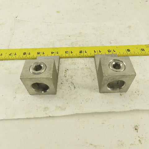 Burndy KA34-U 500 KCMIL-4 Wire Terminal Lug Aluminum Lot Of 2