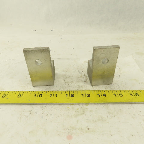 Burndy KA34-U 500 KCMIL-4 Wire Terminal Lug Aluminum Lot Of 2