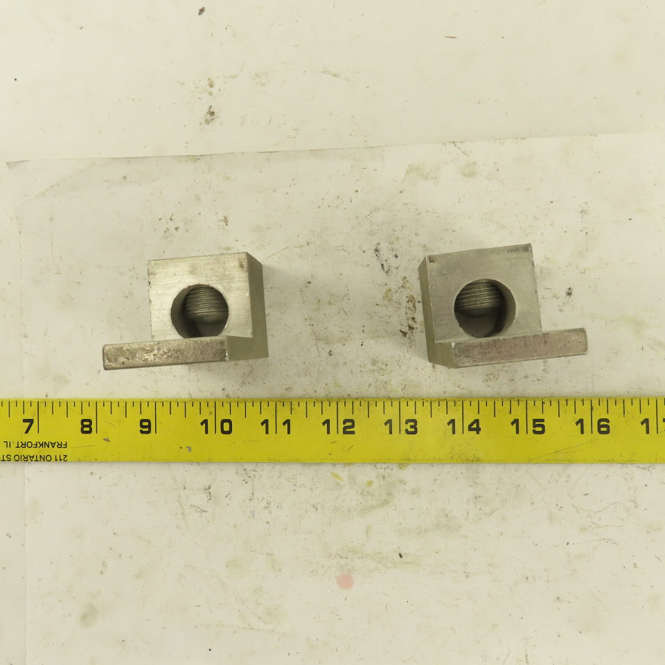 Burndy KA34-U 500 KCMIL-4 Wire Terminal Lug Aluminum Lot Of 2