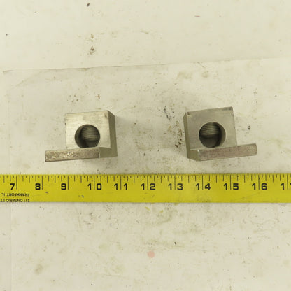 Burndy KA34-U 500 KCMIL-4 Wire Terminal Lug Aluminum Lot Of 2