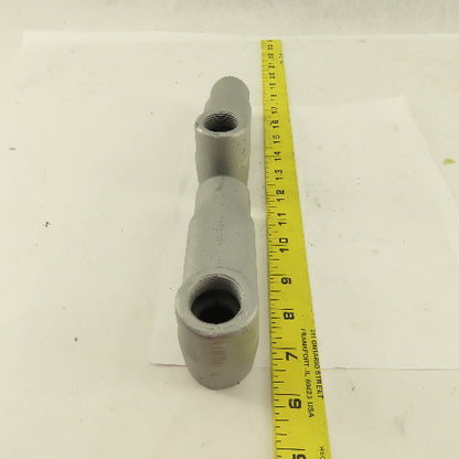 Appleton LB27 3/4" LB Electrical Conduit Body Malleable Iron Lot Of 2