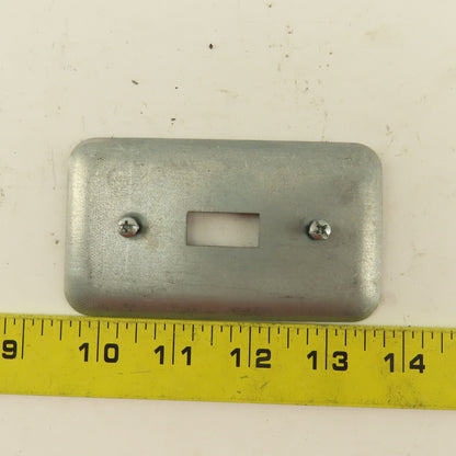 Appleton 1 Gang Electrical Switch Toggle Metal Cover 2" x 4" Lot Of 14