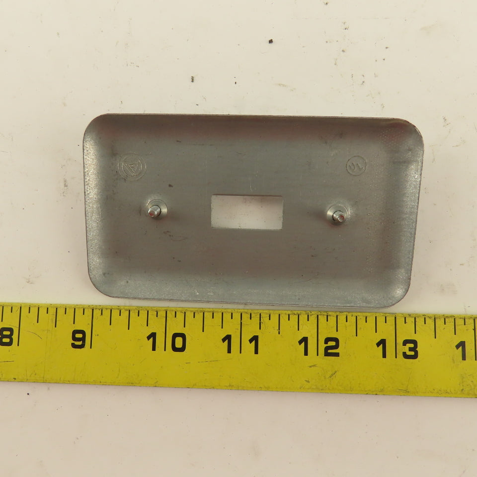 Appleton 1 Gang Electrical Switch Toggle Metal Cover 2" x 4" Lot Of 14
