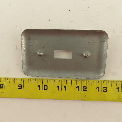 Appleton 1 Gang Electrical Switch Toggle Metal Cover 2" x 4" Lot Of 14