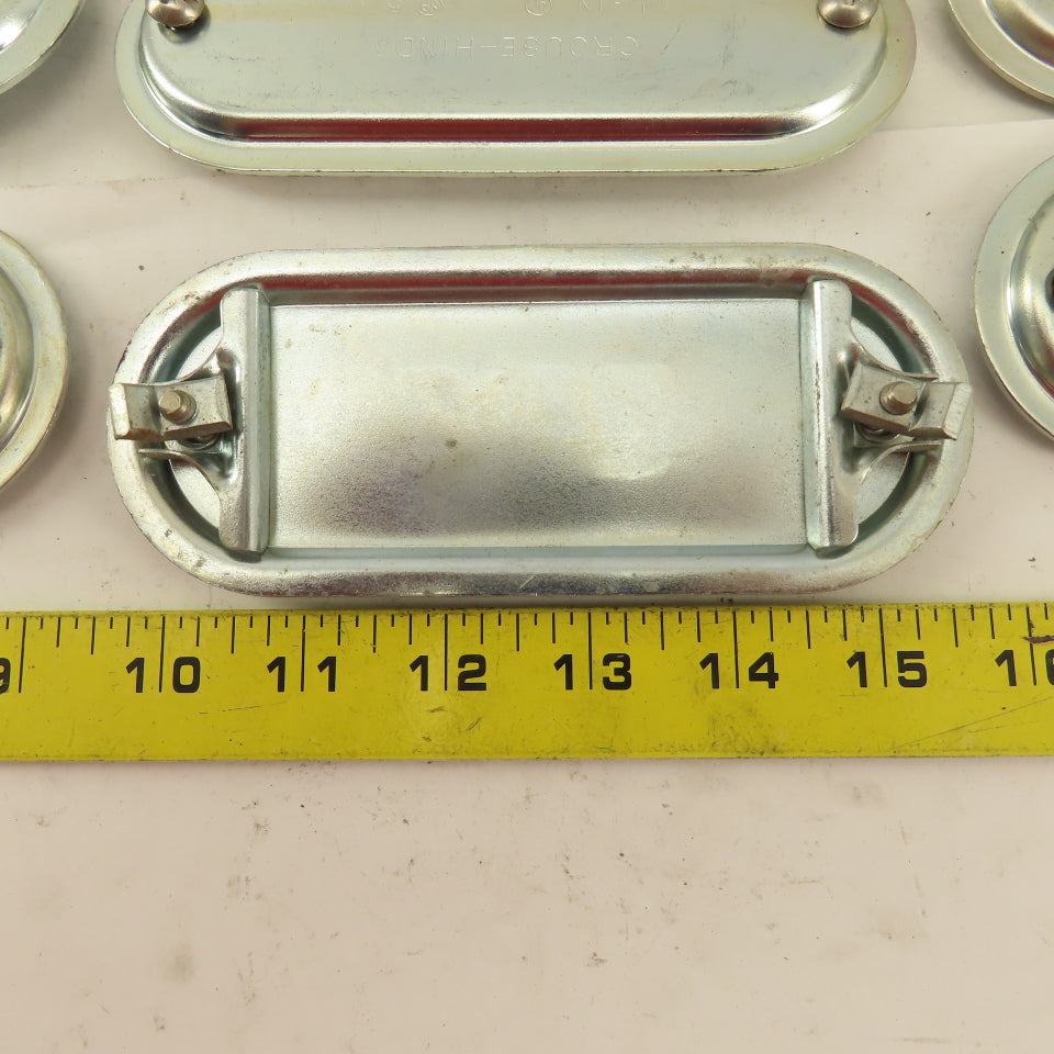 Crouse Hinds 570 1-1/2" Conduit Body Clamp Screw Cover Lot Of 9