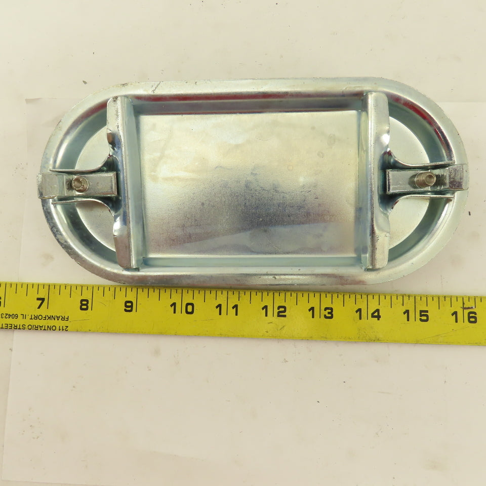 Crouse Hinds 870 2-1/2"-3" Conduit Body Cover Screw Clamp Galvanized