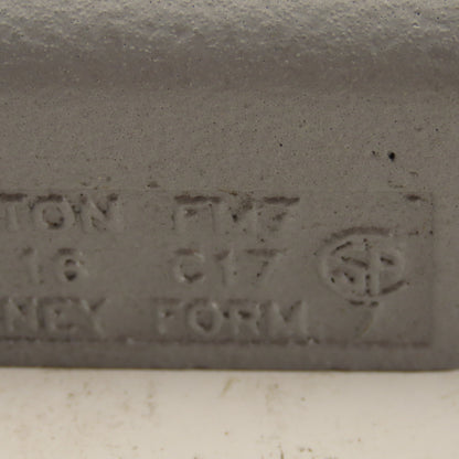 Appleton FM7 1/2 Conduit Body Straight Pass Malleable Iron Lot Of 6