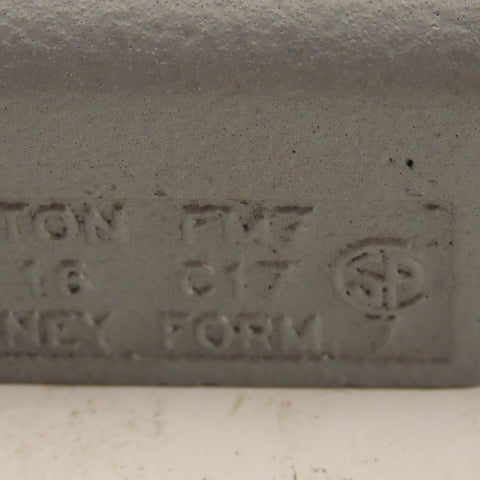 Appleton FM7 1/2 Conduit Body Straight Pass Malleable Iron Lot Of 6