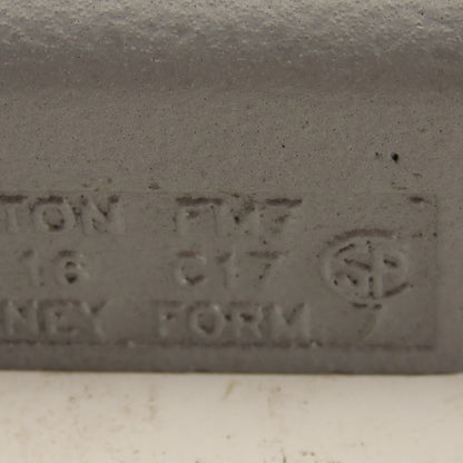 Appleton FM7 1/2 Conduit Body Straight Pass Malleable Iron Lot Of 6