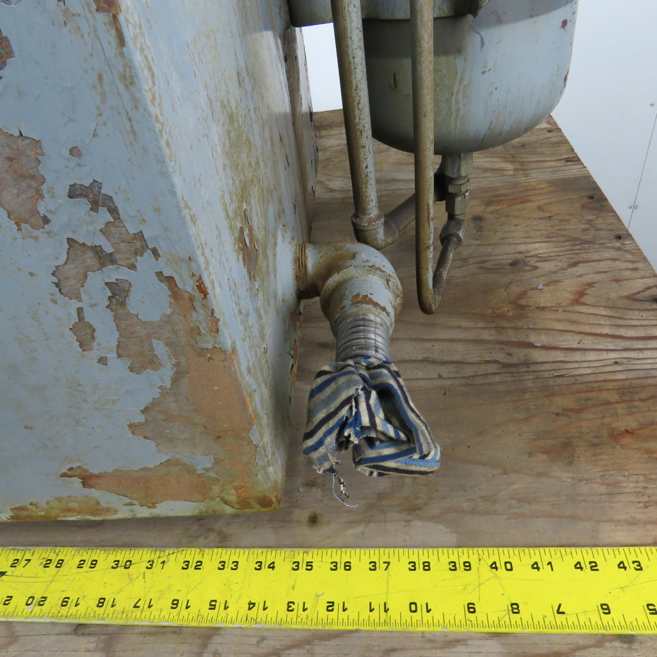 TEEl 3P569 Cavity Pump 30 Gallon Reclaim System W/Lube-Finer Filter 115/220V 1Ph